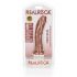 RealRock - realistische dildo met zuignap - 15,5cm (donker natuur)