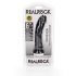 RealRock - realistische dildo met zuignap - 15,5cm (zwart)