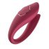 Raytech Rose - draadloze, waterdichte paren vibrator (rood)