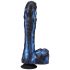 Doc Johnson Mini F-Machine Tendril - draadloze stotende vibrator (blauw)