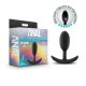 Anal Adventures Platinum M - Anale Kralen Dildo - Zwart (Medium)