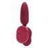 Platanomelón Mobi - oplaadbare, draadloze vibrator set - 2-delig (rood)