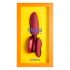 Platanomelón Mobi - oplaadbare, draadloze vibrator set - 2-delig (rood)