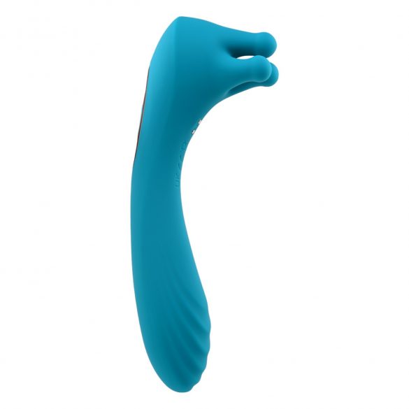 Evolved Heads or Tails - Oplaadbare Dubbele Vibrator (Blauw)