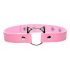 Master Series Kinky Kitty - halsband met katje ring (roze)