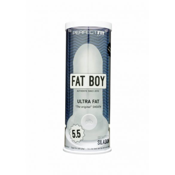 Fat Boy Original Ultra Dik - penismantel (15cm) - melkachtig wit