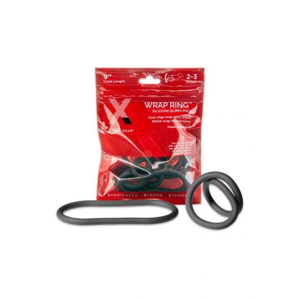 Perfect Fit Slim Wrap 9 - dunne penring - zwart (22cm)