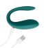 Loveline - oplaadbare, waterdichte, radiofrequentie koppelvibrator (groen)