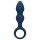 Loveline - Anal Dildo with Holding Ring - Large (Blue) 