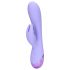 Loveline - oplaadbare vibrator met konijnenvormige clitoris stimulator (paars)