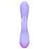 Loveline - oplaadbare vibrator met konijnenvormige clitoris stimulator (paars)