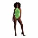 Au! - fluorescerend body met riemen (neon groen) - XL-4XL