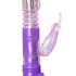 Easytoys Vlinder - roterende stotende vibrator (paars)