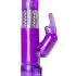 Easytoys Konijn - roterende parels, clitorisklus vibratorr (paars)