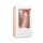 Easytoys - zuignap dildo met ballen (20cm) - naturel