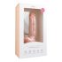 Easytoys - Dildo met zuignap en ballen (22,5cm) - huidskleur