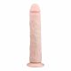 Easytoys - zuignap dildo groot (28,5 cm) - naturel