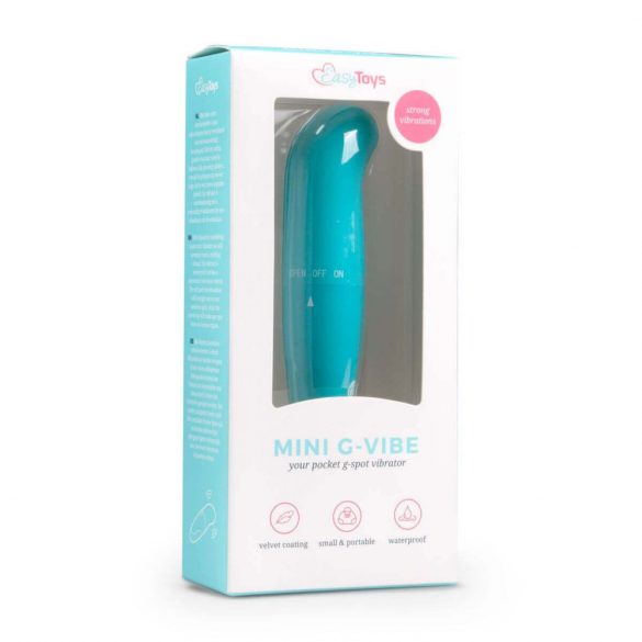 EasyToys Mini G-Vibe - G-punt vibrator (blauw)