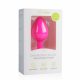 Easytoys Diamond - anale dildo met witte steen (medium) - roze