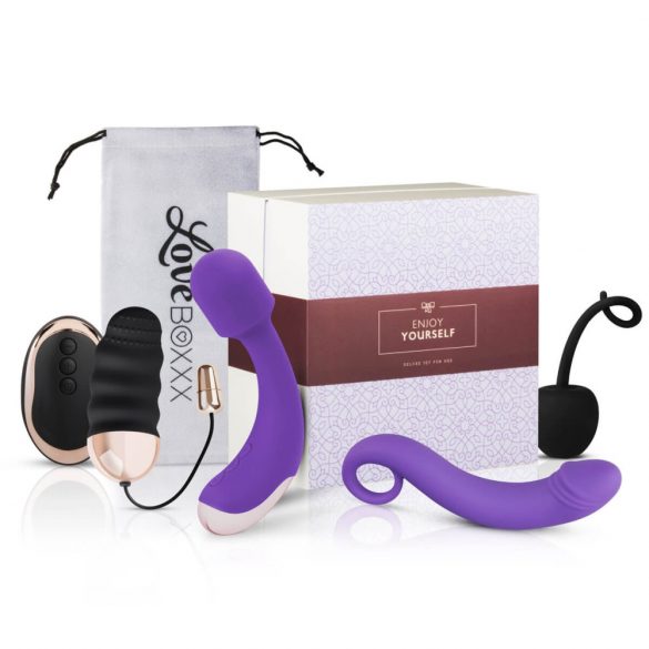 LoveBoxxx Yourself - vibrator set voor vrouwen (4-delig)