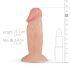 Real Fantasy Archi - realistisch dildo - 11,5cm (natuurlijk)