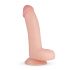 Echte Fantasie Cliff - realistische dildo met ballen - 22cm (natuurlijk)