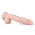 Real Fantasy Elvin - oplaadbare, realistische vibrator - 28 cm (natuurlijk)