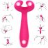 Easytoys Koppel - oplaadbare, waterdichte paren vibrator (roze)