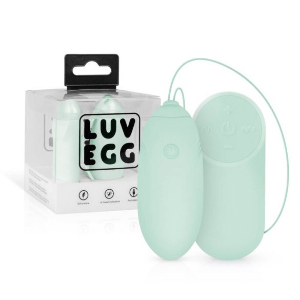 LUV EGG - oplaadbare, draadloze tril-ei (groen)