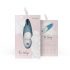 Bloom Tulip - oplaadbare siliconen clitoris vibrator (turkoois)