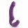 Easytoys - oplaadbare strapless dildo (paars)