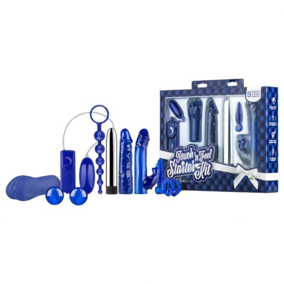 LoveBoxxx Touch 'n Feel - start vibratorset (9-delig)