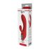 Rode Revolutie Sofia - oplaadbare vibrator met clitorisstimulator (rood)