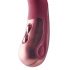 Dinky Jaimy D. Single - oplaadbare geribbelde G-spot vibrator (bordeaux)