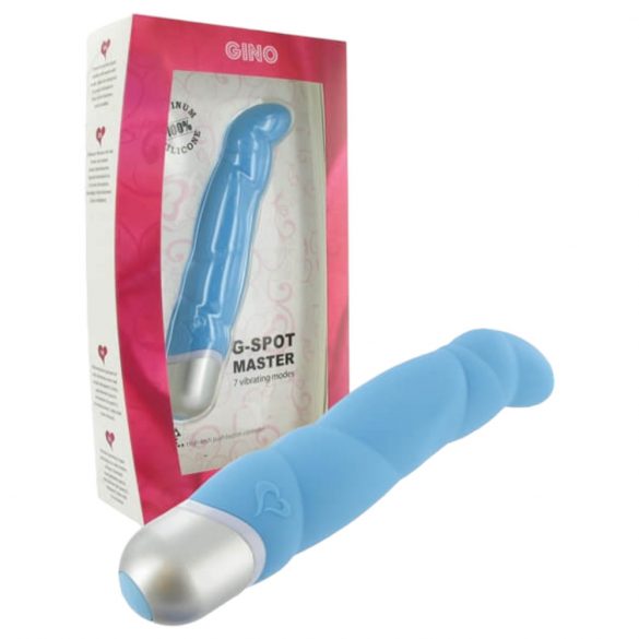 FEELZTOYS Gino - Waterproof G-spot Vibrator (Blue) 