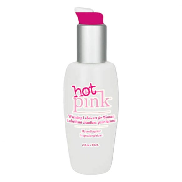 Hot Pink - waterbasis verwarmend glijmiddel (80 ml)