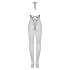 Obsessive N106 - open net catsuit - zwart (S-L)