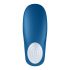 Satisfyer Dubbele Walvis - tweemotorige paren vibrator (blauw)