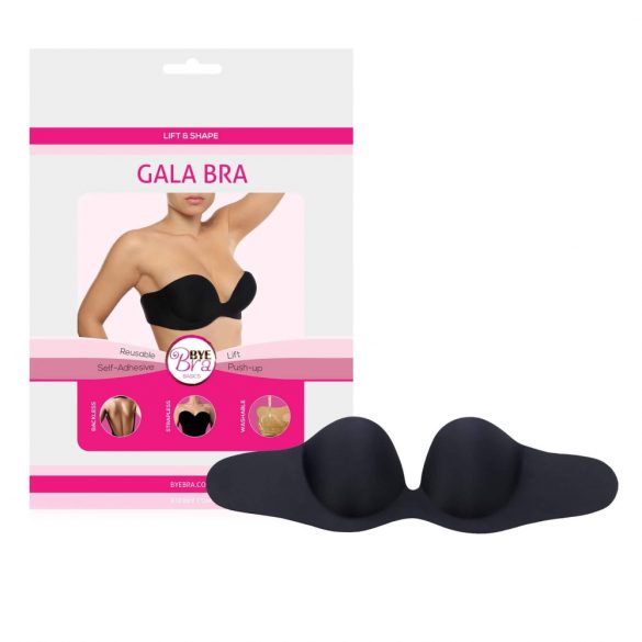 Bye Bra Gala B - verborgen Push-up beha (zwart)