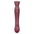 ZALO Queen - pulserende G-punt en clitoris vibrator (rood)