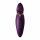 ZALO Hero - oplaadbare, waterdichte clitoris vibrator (paars)