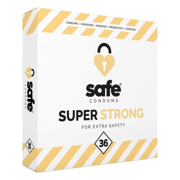 SAFE Super Strong - extra sterke condoom (36 stuks)