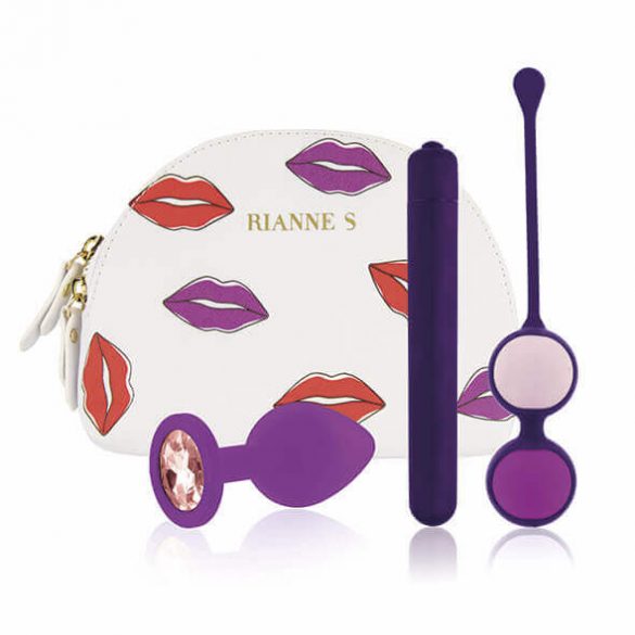 Rianne Essentials Eerste - vibrator set - paars (3-delig)