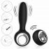 Aixiasia Dylon Afstandsbediening - Oplaadbare Anale Vibrator (Zwart)