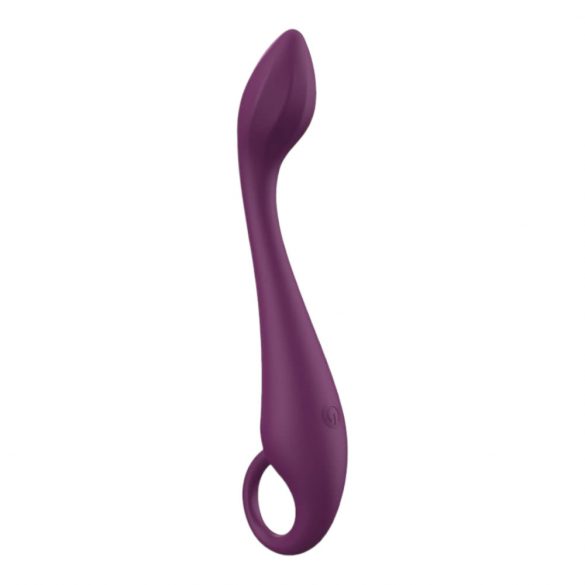 Aixiasia Lotty - oplaadbare, waterdichte G-spot vibrator (paars)