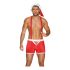 Obsessive Mr Claus - Kerstman kostuum set (2-delig) - rood