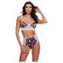 Baci - fraai kanten bh-set met hoge taille - M/L