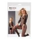 NO:XQSE - Net catsuit - zwart (S-L)