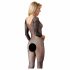 NO:XQSE - Net catsuit - zwart (S-L)