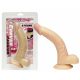 NMC 7.5 - Gebogen natuurlijke dildo (19cm)